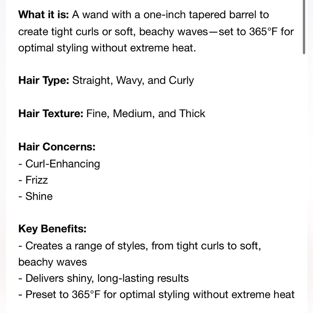 New In Box- GHD creative curl wand - Picture 13 of 13